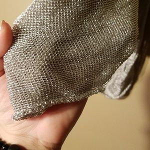 Club Monaco metallic scarf